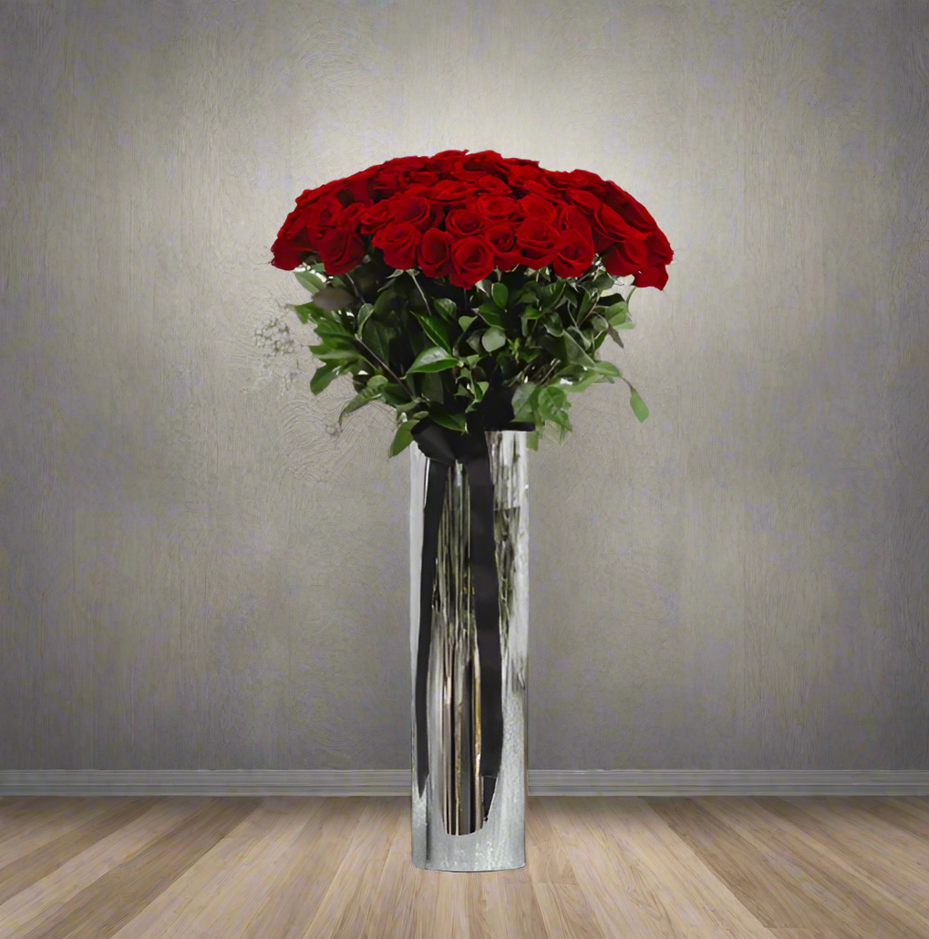 BP Long Stemmed Roses In A Vase