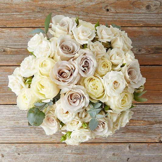 Parisian Petals in Linen Hues