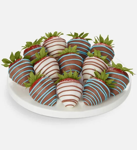Happy Father’s Day Dipped Strawberries - USA
