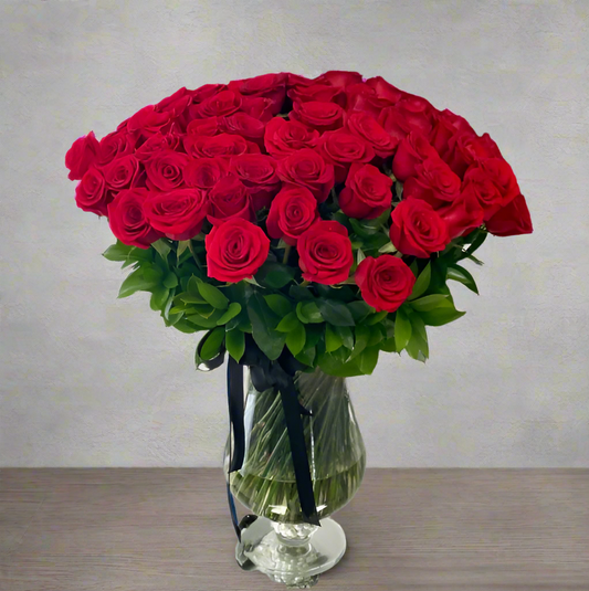 BP Signature Roses In A Vase