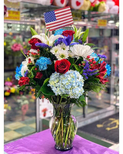 Here's to the Red, White, and Blue